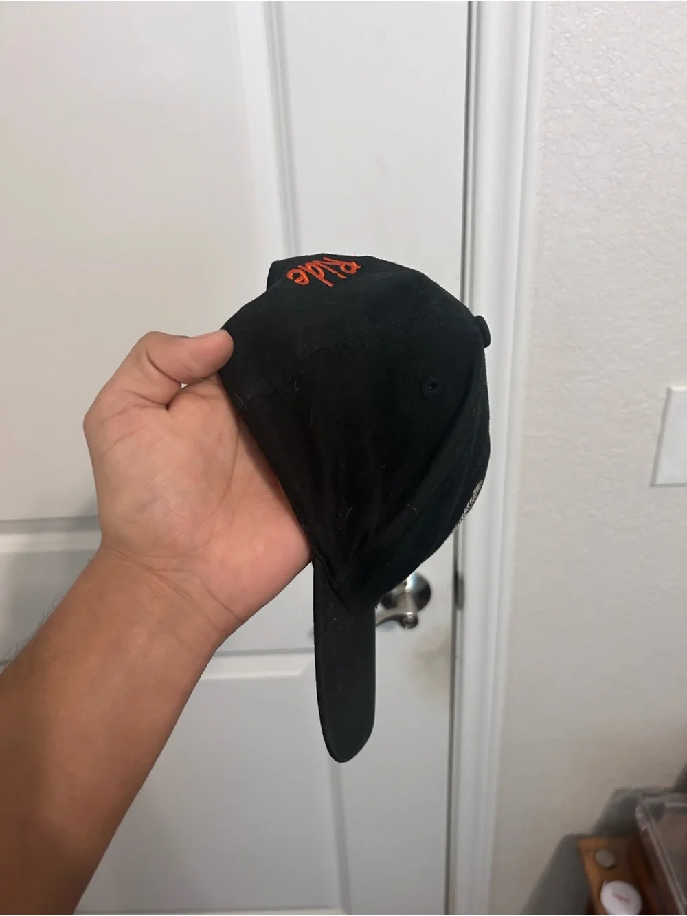 Toddler Harley Davidson adjustable hat Black Live To Ride Eagle Motorcycle Vntg